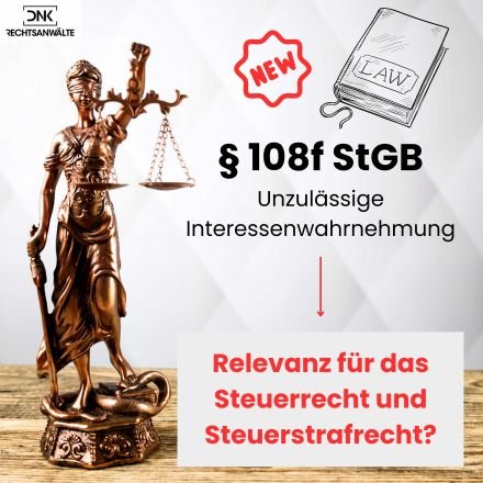 Der neue § 108f StGB im Steuerstrafrecht